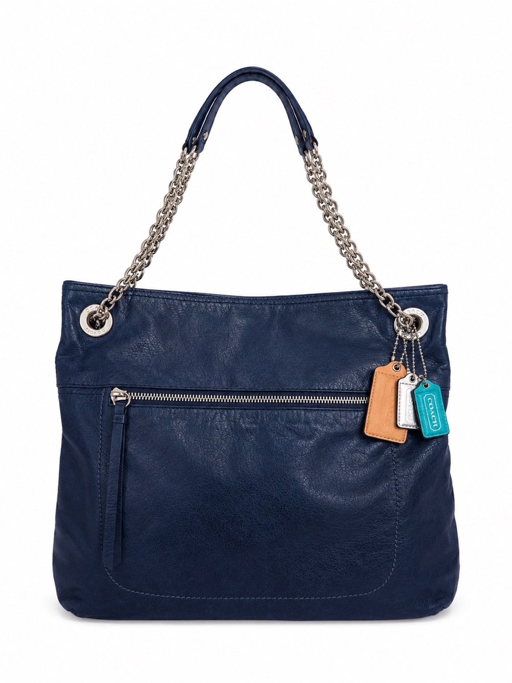 Coach Poppy (2012) Distressed Leather Bag